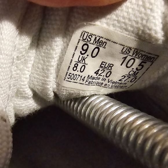 VANS OLD SKOOL, LEATHER TOP SNEAKERS. - Picture 10 of 10